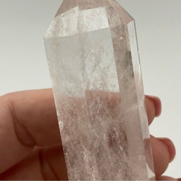 Genuine Clear Quartz Crystal Point, Tower, Wand For Reiki Chakra Mediation - Picture 6 of 11